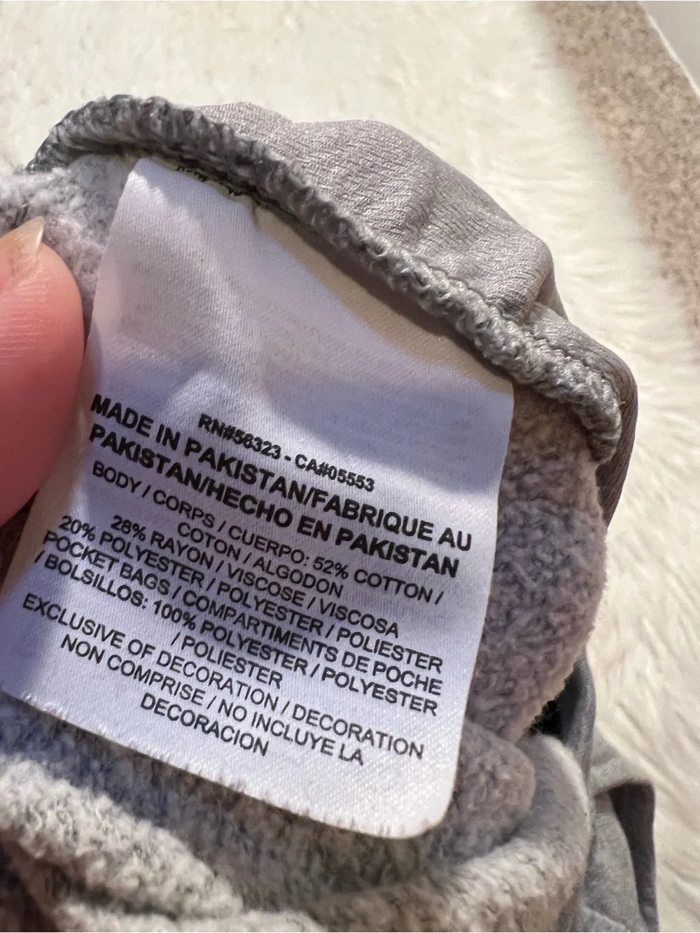 Nike Women's Size XS Sweatpants Joggers Light Heather Gray White Mid-Rise Cotton